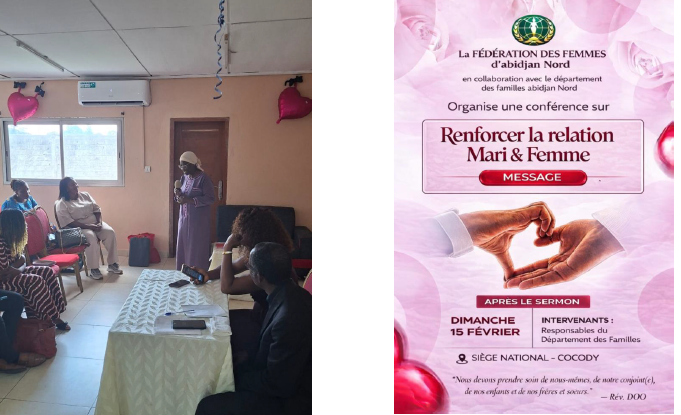 WFWP Côte d'Ivoire Celebrates Valentine's Day with Marriage Enrichment Conference