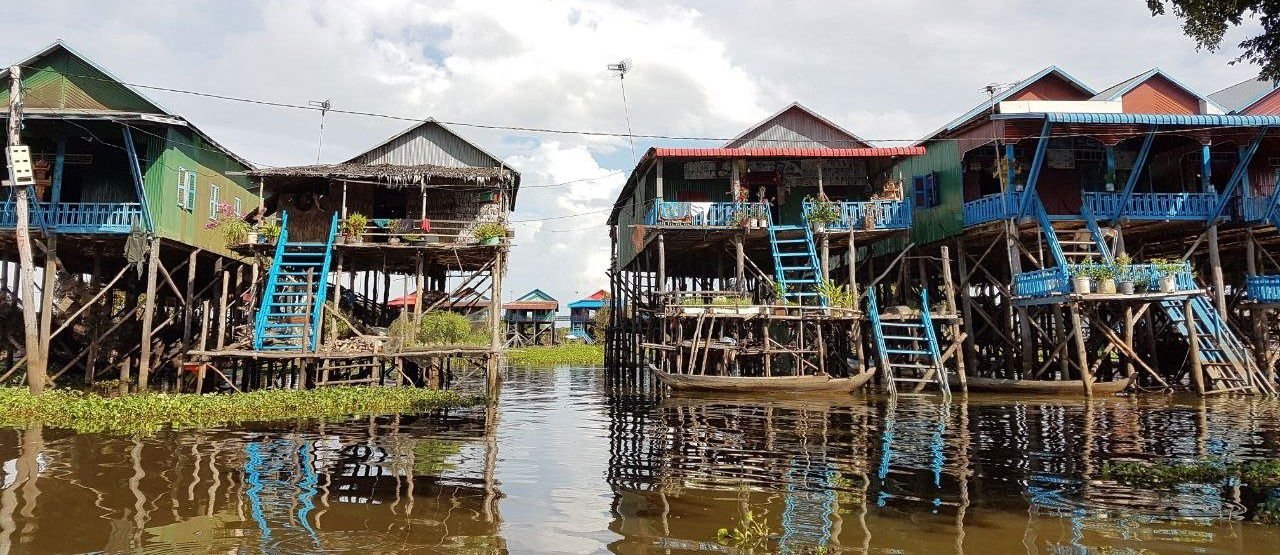 Le village de Kampong Pluk 