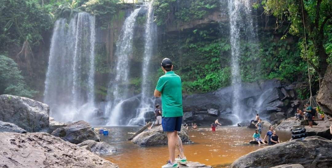 La cascade de Phnom Kulen