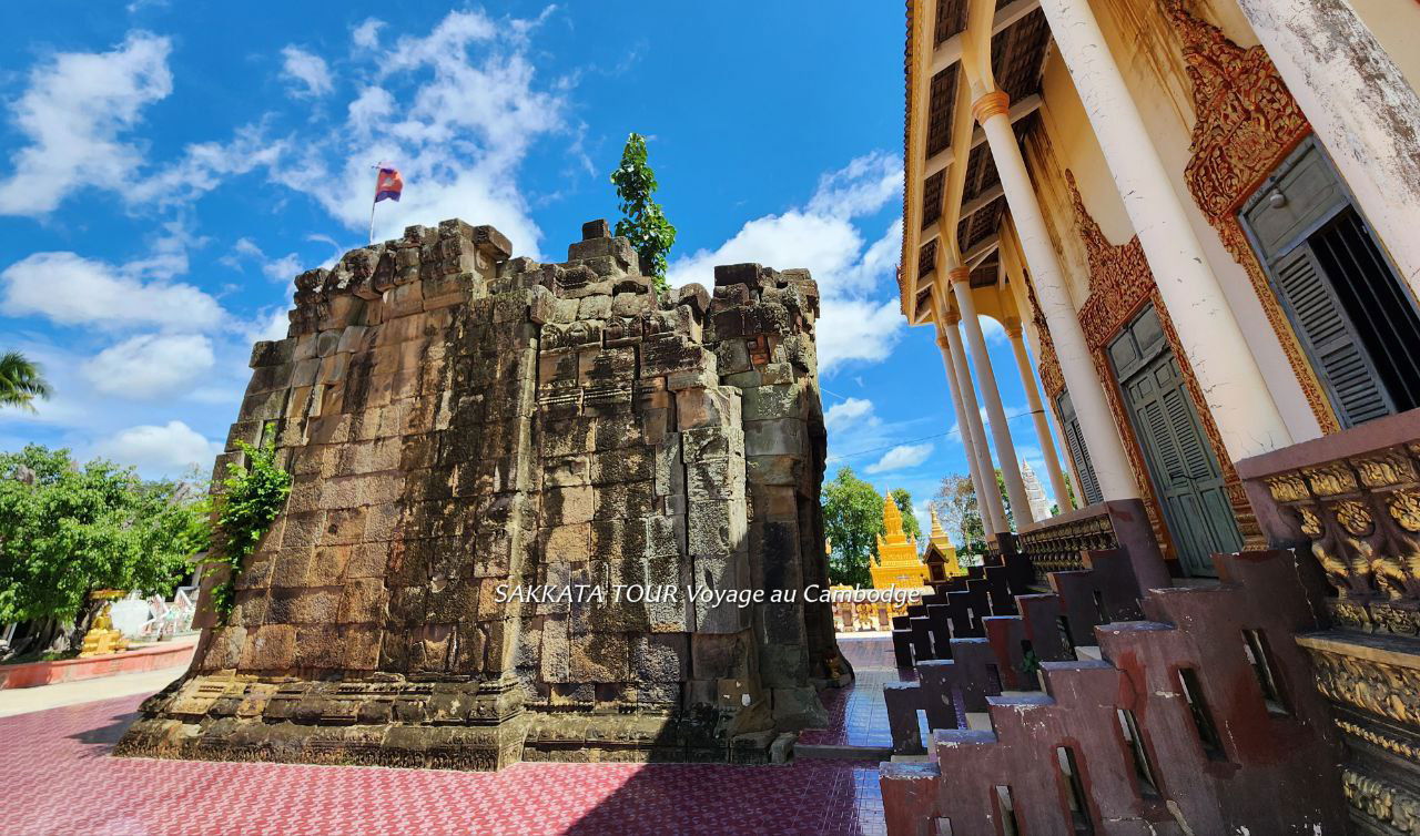 Le temple de Yeay Pov à Takeo