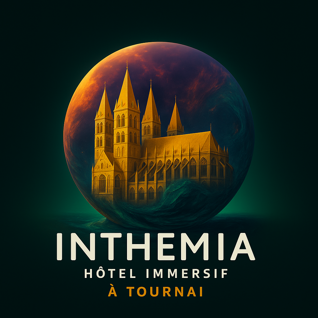 Cathédrale Notre-Dame de Tournai – point d’intérêt proche de l’hôtel Inthemia