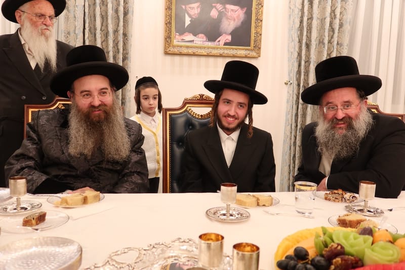 שמחת הווארט לרגל אירוסי בת האדמו"ר מסאדיגורה