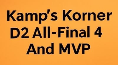 All-Final 4 Team And MVP - D2