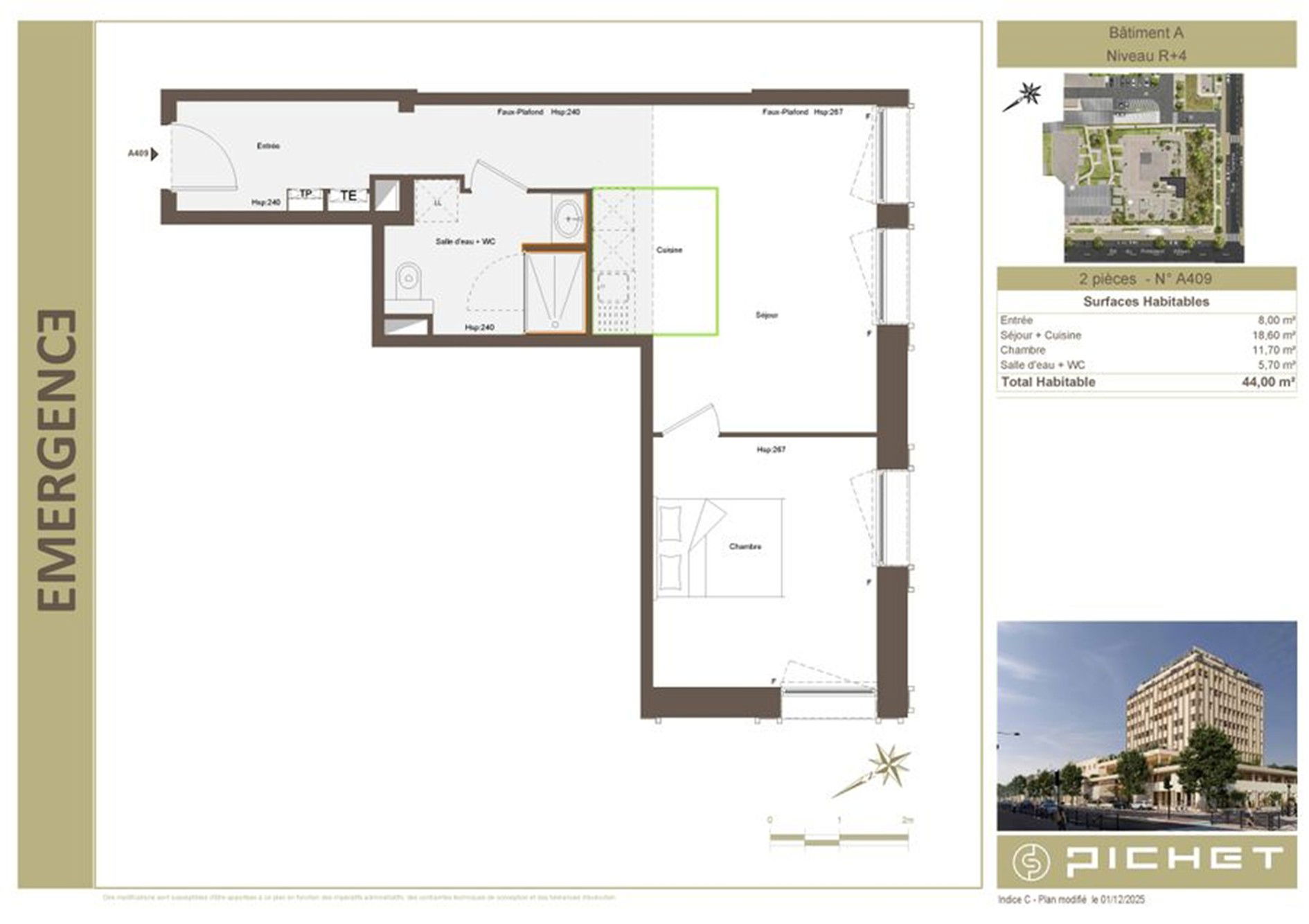 T2 - BORDEAUX PROXIMITE PARC BORDELAIS 282 000€ AVEC PARKING