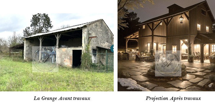 ANCIEN CORPS DE FERME A RENOVER – COEUR MEDOC