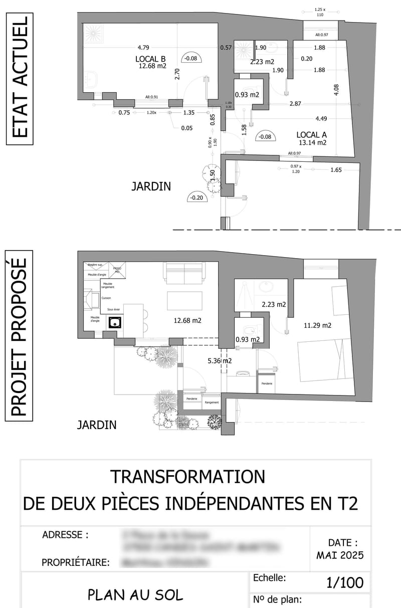 CRÉATION D'UN APPARTEMENT INDÉPENDANT POUR LOUER