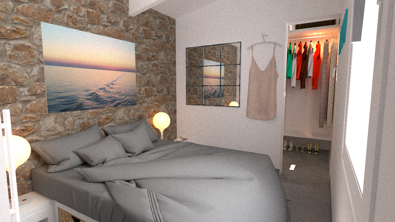 RÉ-AMÉNAGEMENT D'UN APPARTEMENT MANQUANT DE LUMIÈRE ET D'ESPACE