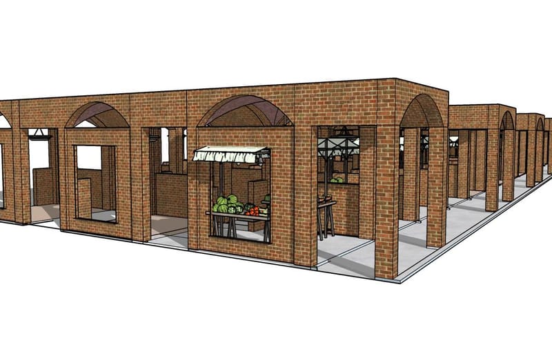 DESIGN AND CONSTRUCTION OF A LUMO MARKET IN FARRAFENNI