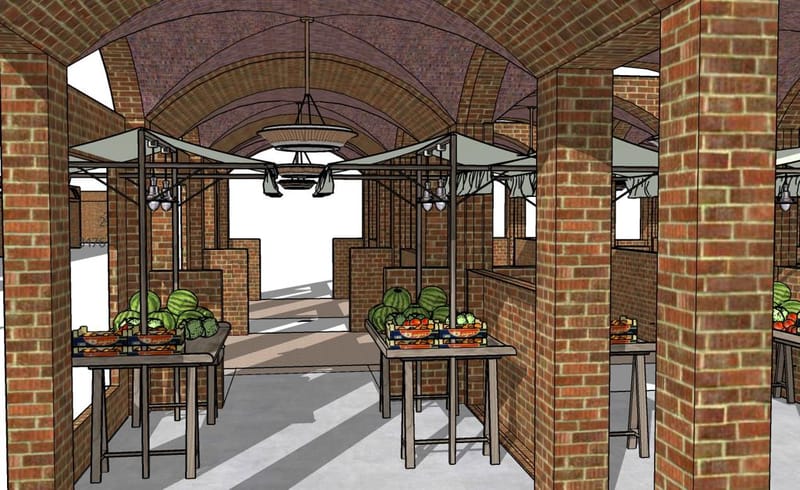 DESIGN AND CONSTRUCTION OF A LUMO MARKET IN FARRAFENNI