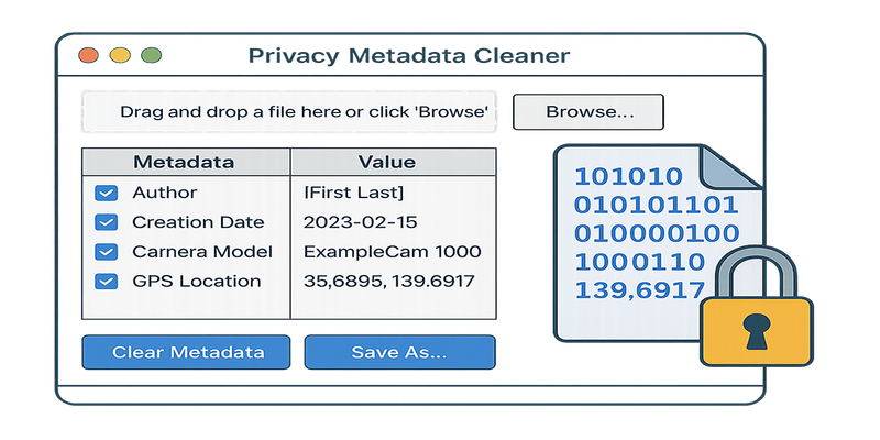Privacy Metadata Cleaner