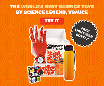 The curiosity quarterly banner