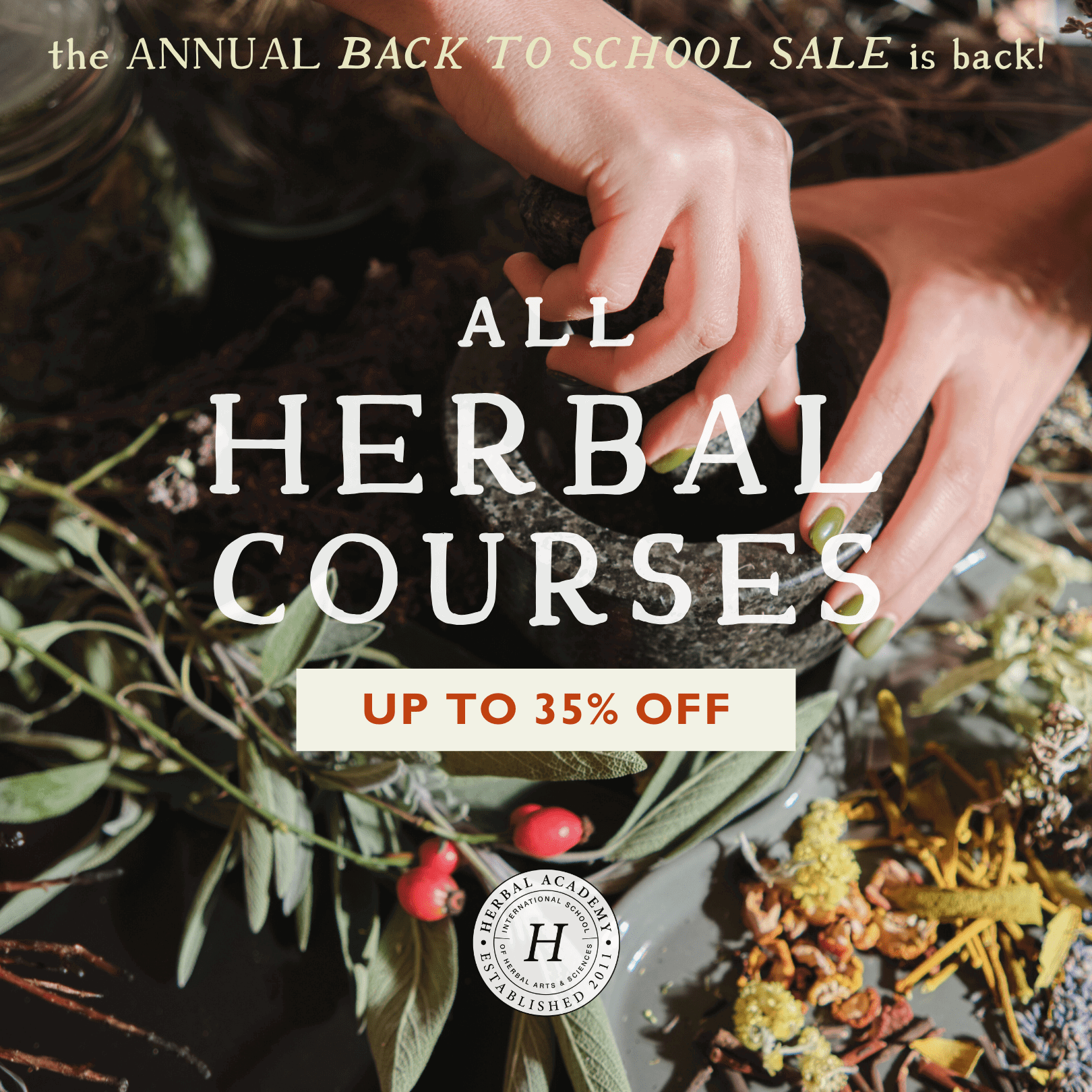 Herbal Academy’s biggest sale of the year is here!