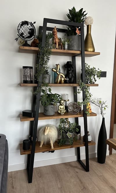 Regały na książki.