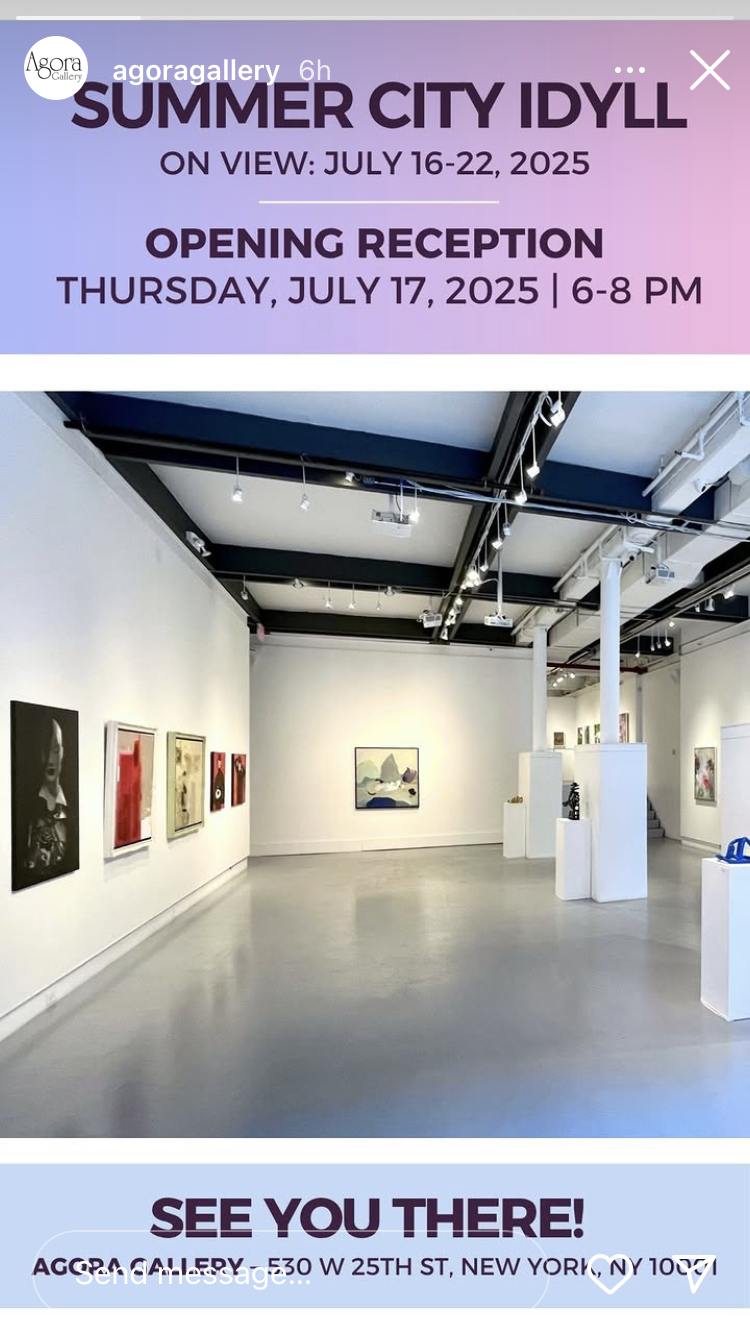 AGORA GALLERY. JULY, 2025.