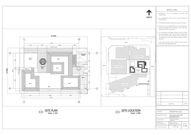 Complete Detailed Drawings 