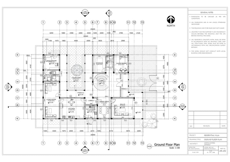 Complete Detailed Drawings 
