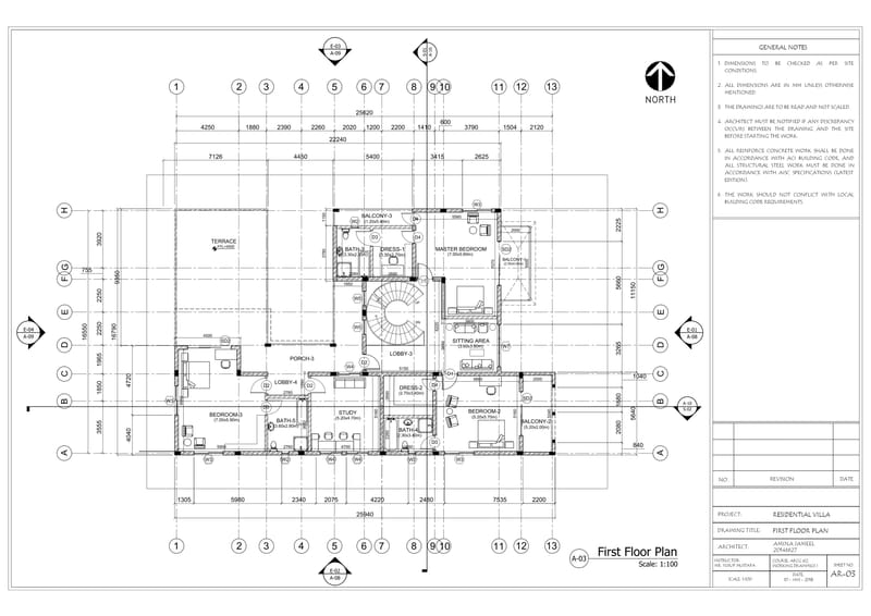 Complete Detailed Drawings 