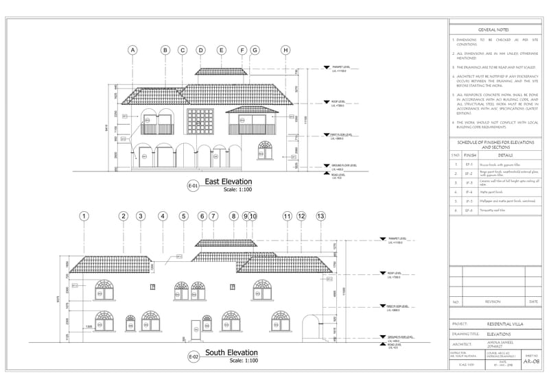Complete Detailed Drawings 