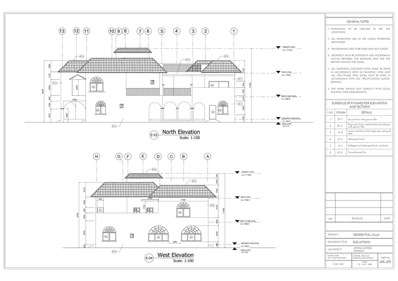 Complete Detailed Drawings 