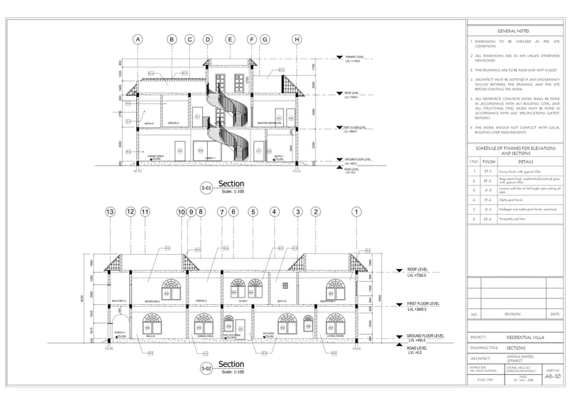 Complete Detailed Drawings 
