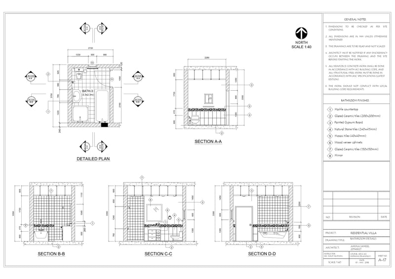 Complete Detailed Drawings 