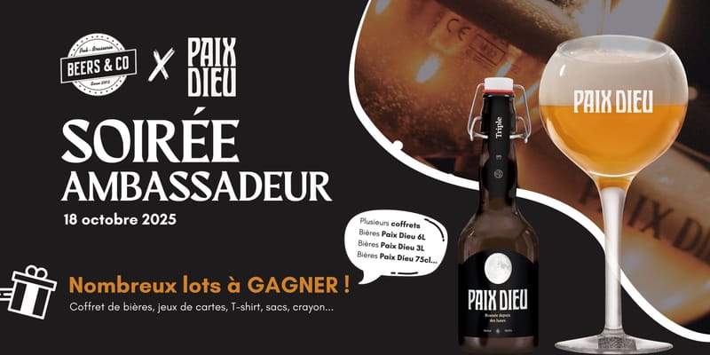 BEERS & CO LAMBRES LEZ DOUAI - SOIREE AMBASSADEUR