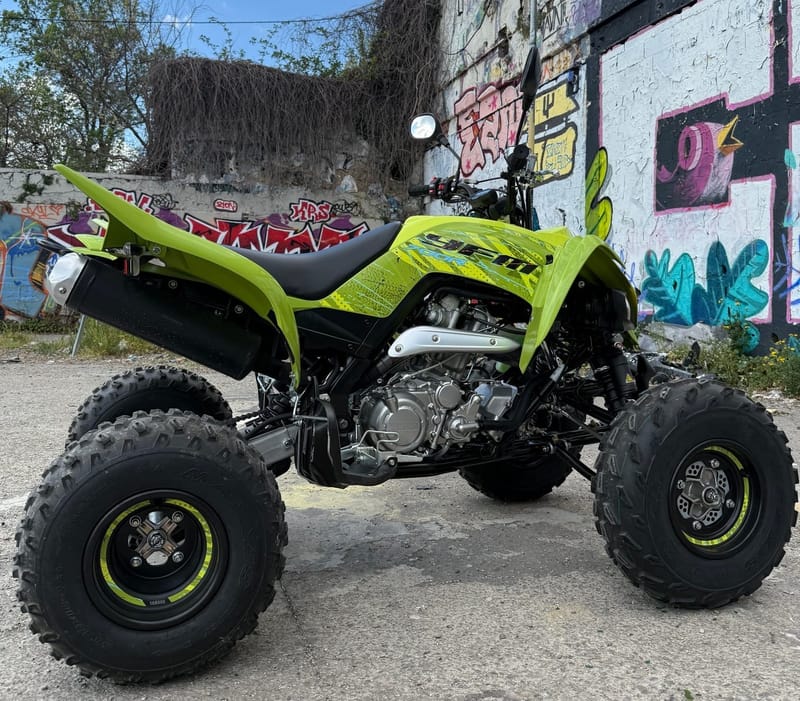 QUAD YAMAHA 700 RAPTOR GREEN