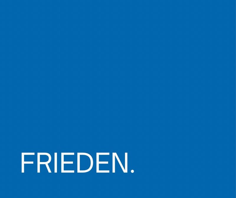 Frieden.