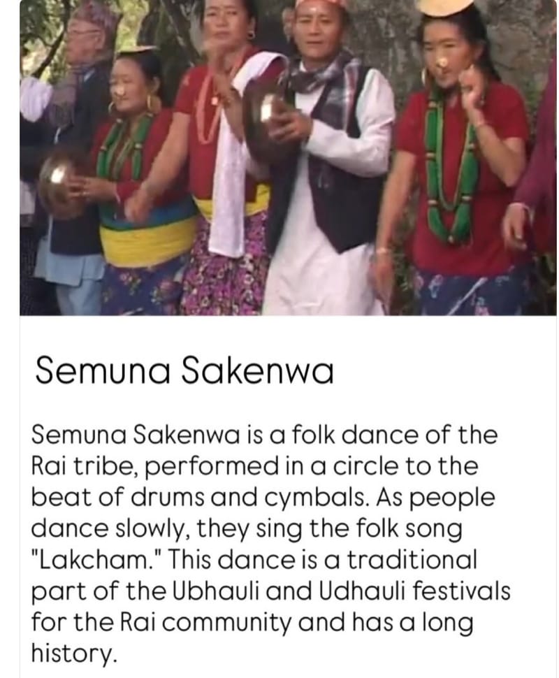 Folk Dance of Kirat Rai 