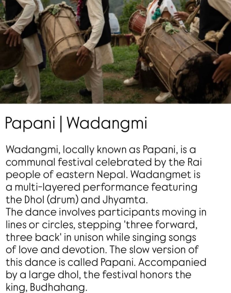 Folk Dance of Kirat Rai 