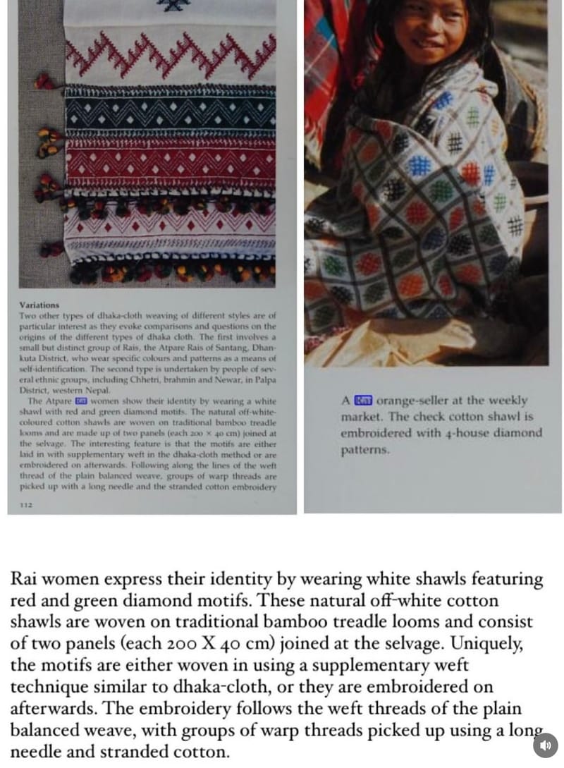 Traditional weaving craft