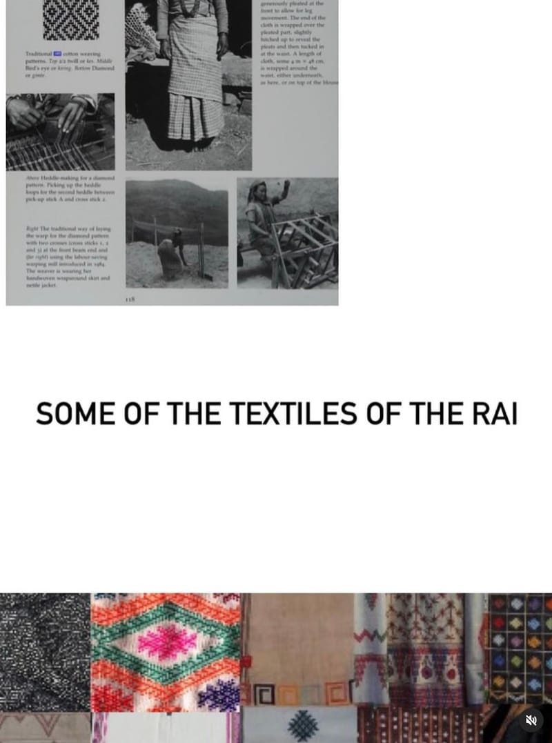 Traditional weaving craft