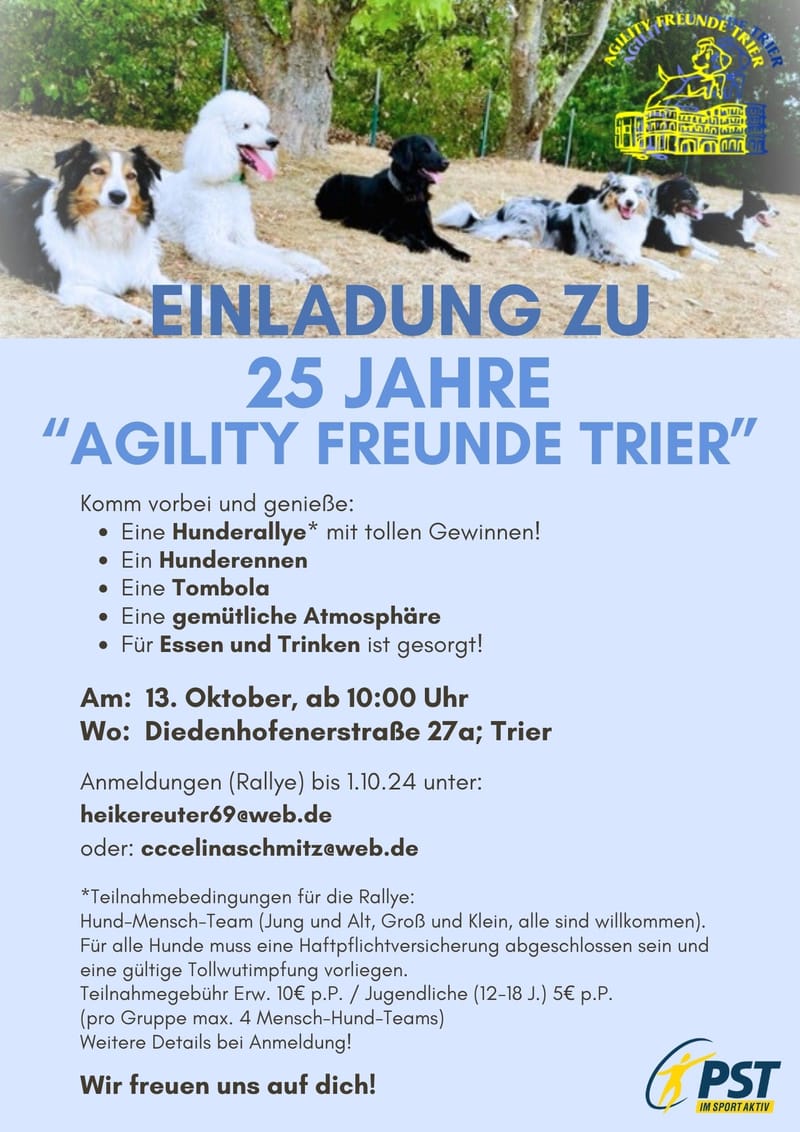 25 Jahre Agility Freunde Trier