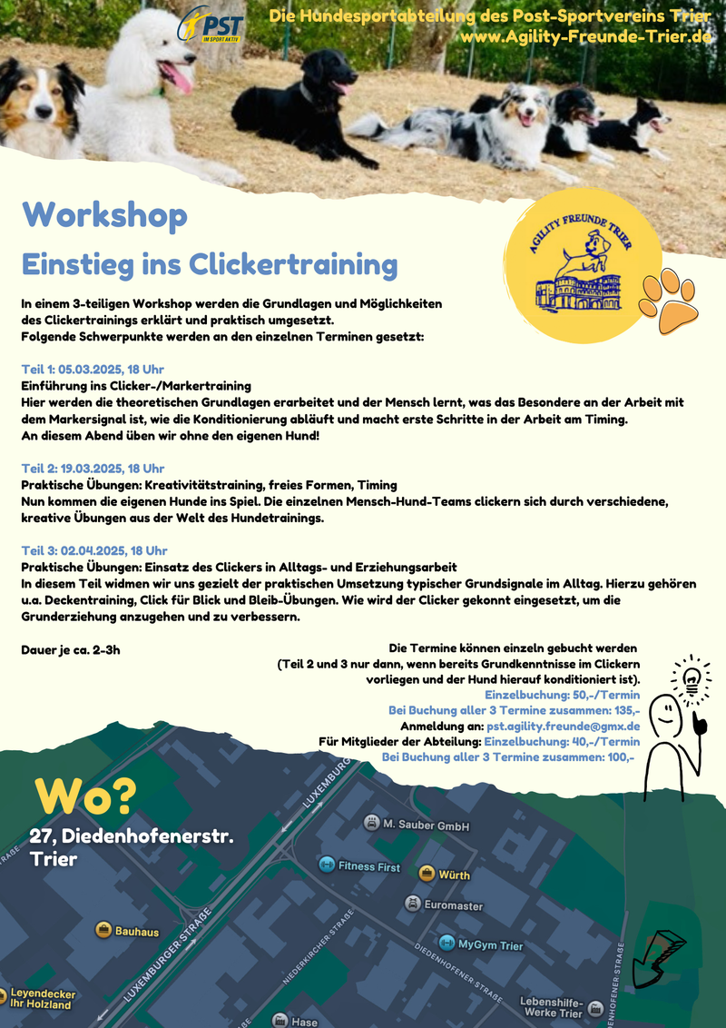 Workshop Einstieg ins Clickertraining