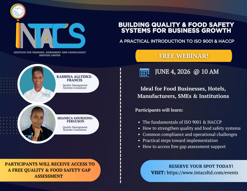 Building Quality & Food Safety Systems for Business Growth: