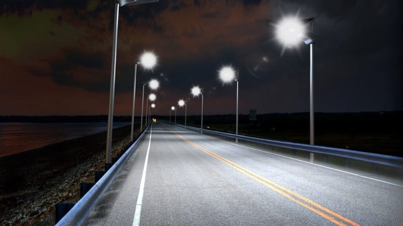 اعمال انارة الطرق