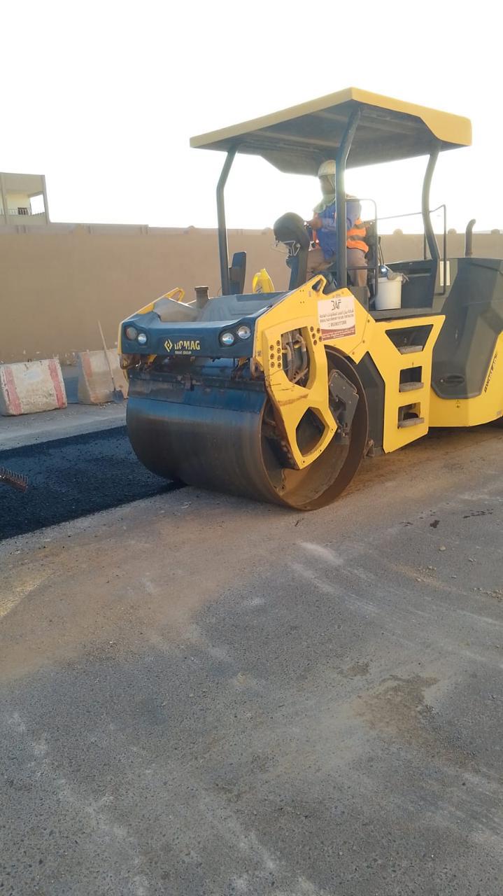 تأجير الحفارات والرافعات بأسعار منافسة 0505770300 - توريدات الطريق للمقاولات