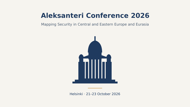Project Team at the Aleksanteri Conference 2026