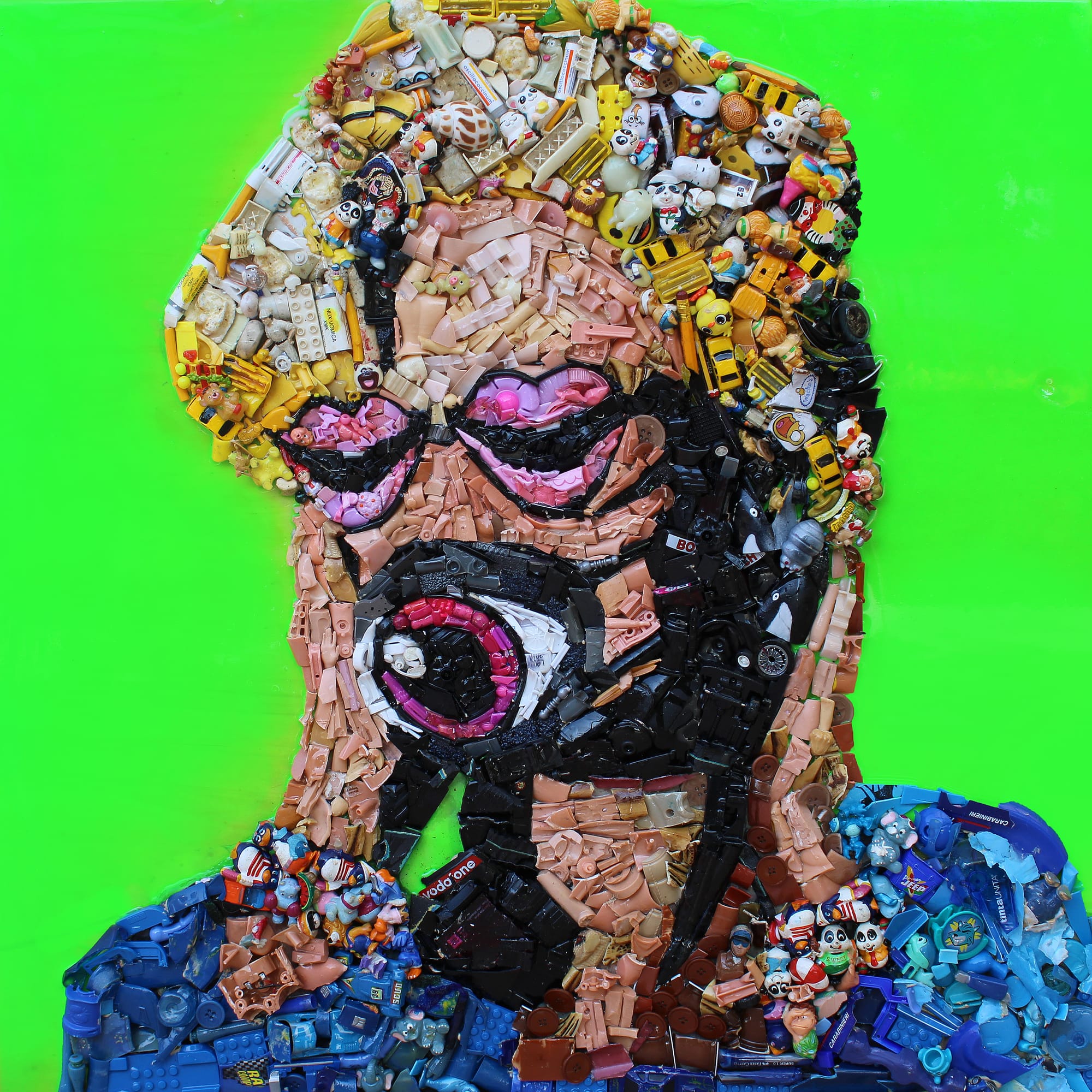 Marilyn Inverted, Inverted Face