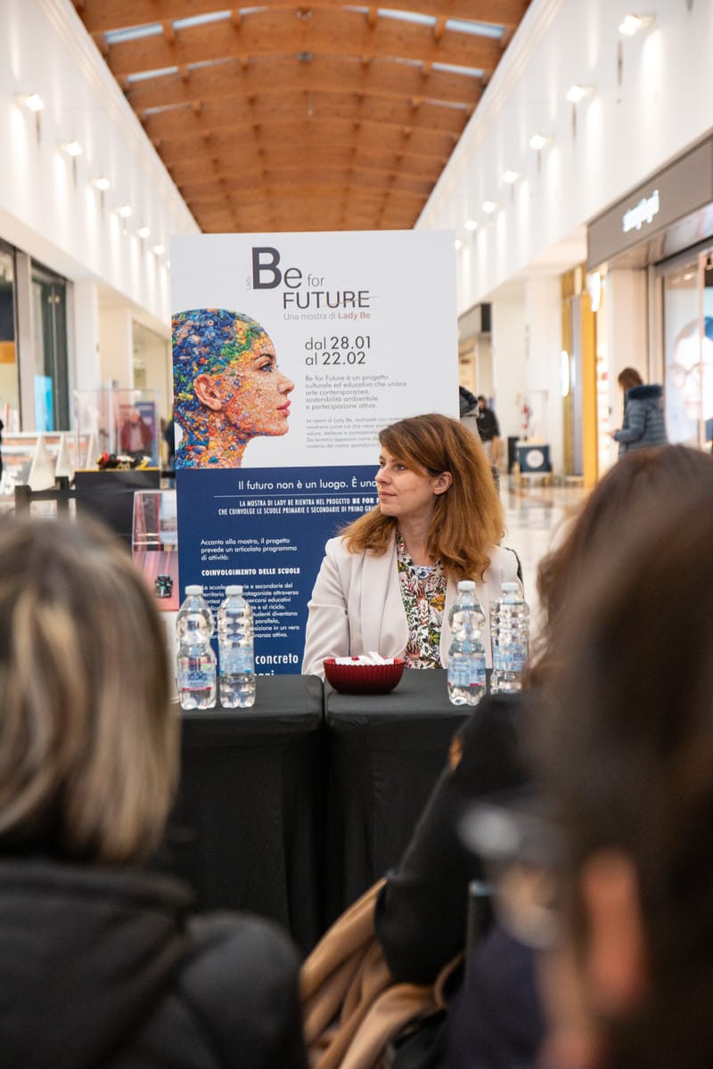 BE FOR FUTURE – Mostra di Lady Be al Centro Commerciale Malpensa UNO