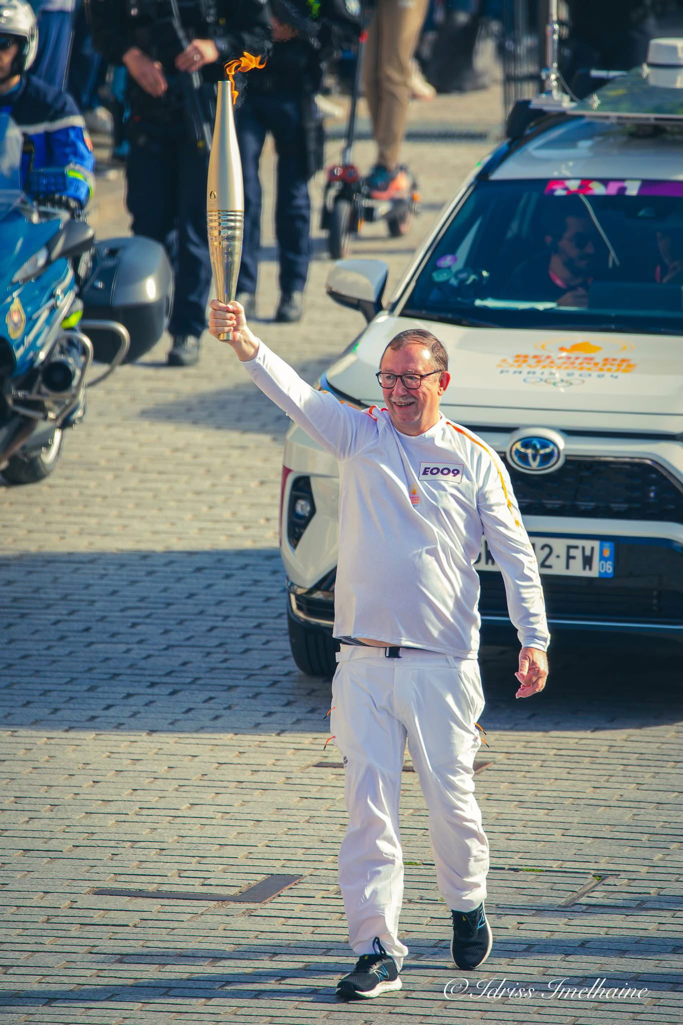 Passage de la Flamme Olympiques 2024 Occitanie