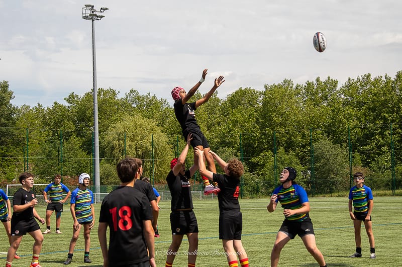 Photos d'action sur le terrain 