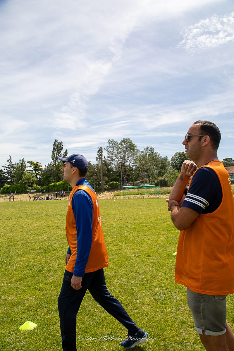 Photos d'action sur le terrain 