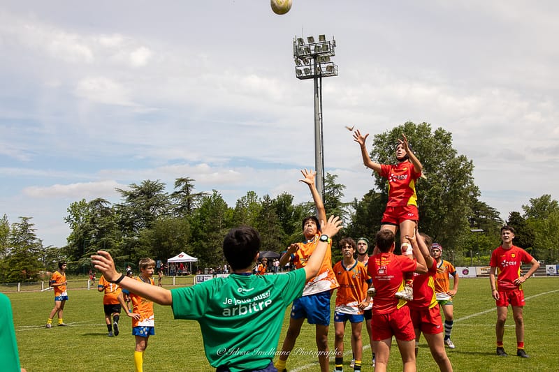 Photos d'action sur le terrain 