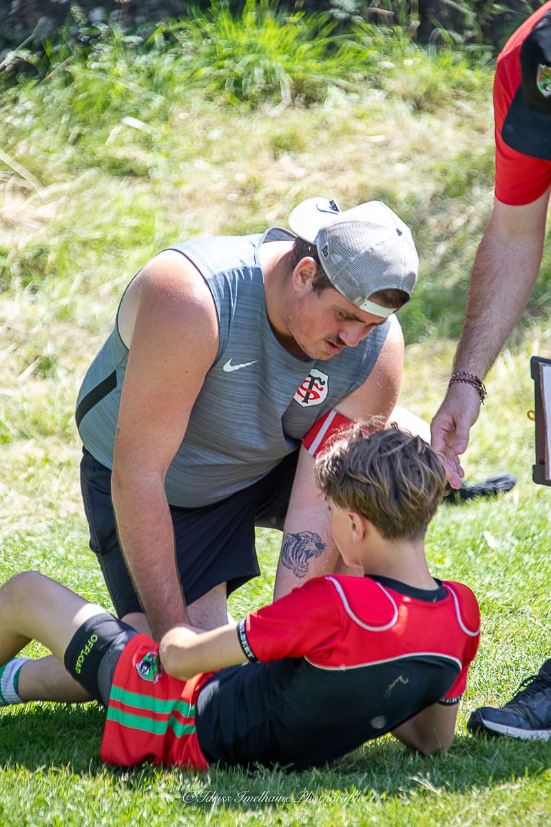 Photos d'action sur le terrain 