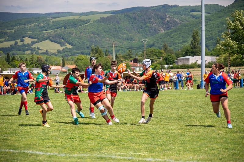 Photos d'action sur le terrain 