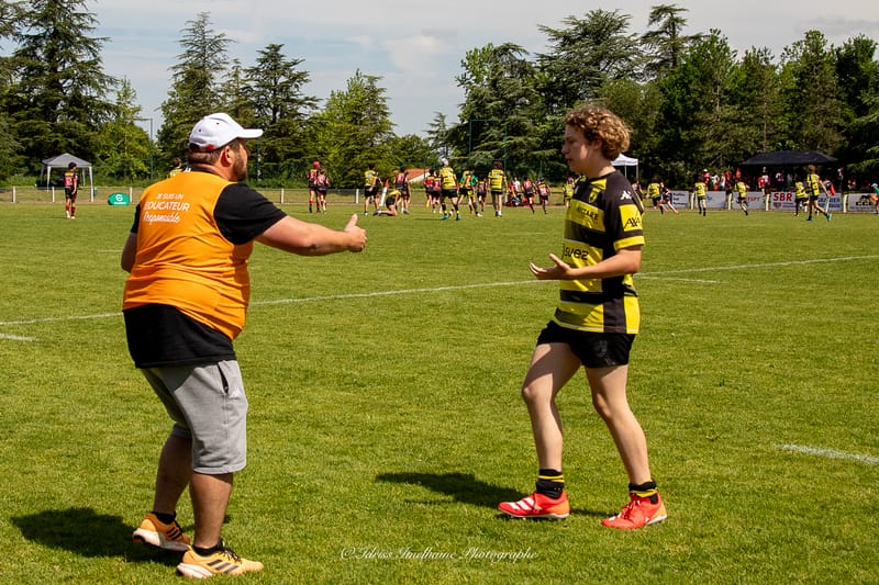 Photos d'action sur le terrain 