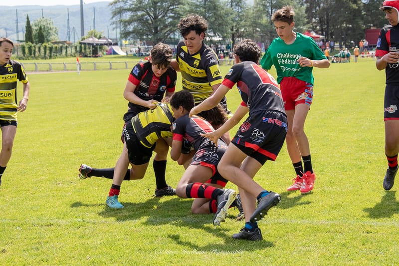 Photos d'action sur le terrain 