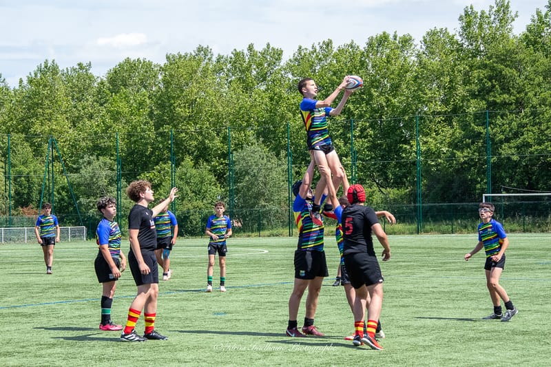 Photos d'action sur le terrain 