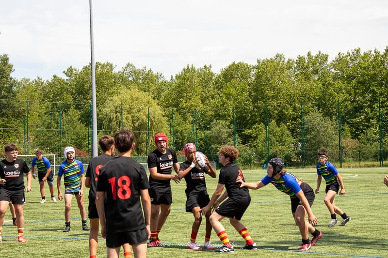 Photos d'action sur le terrain 